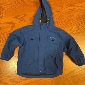 Nautica Kids' Blue Hooded Jacket